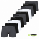 Kit 10 Cuecas Boxer Lupo Originais – Microfibra Sem Costura