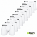 Kit 10 Cuecas Boxer Lupo Originais – Microfibra Sem Costura